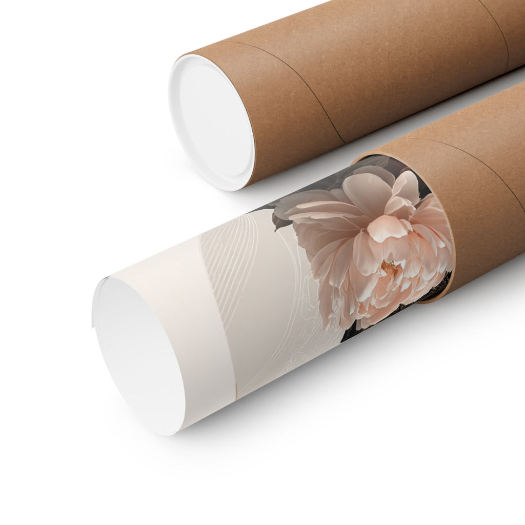 Psalm 46:5 Matte Poster — Black Woman Floral Faith Wall Art