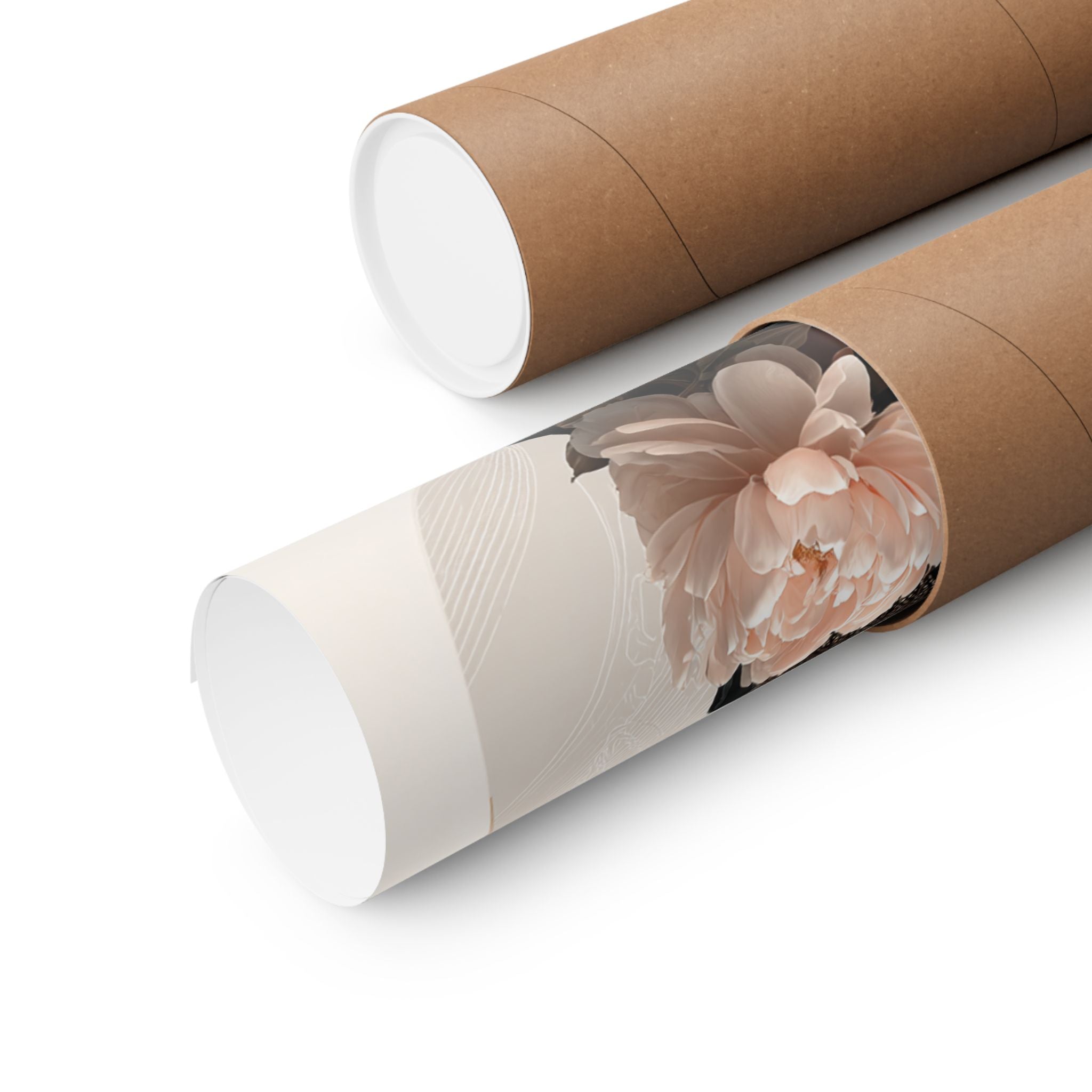 Psalm 46:5 Matte Poster — Black Woman Floral Faith Wall Art