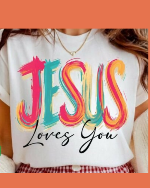 #2) Jesus Loves You Sweat Shirt