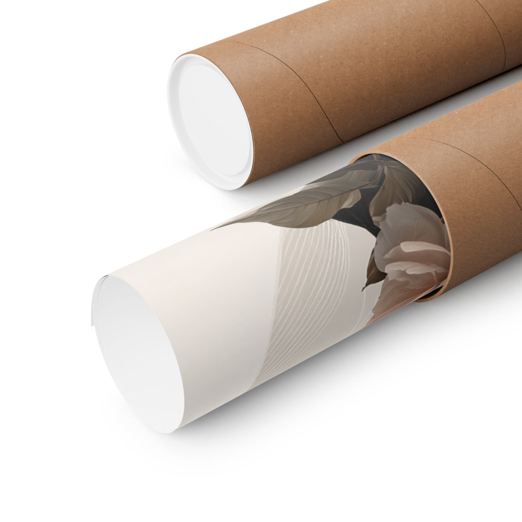 Psalm 46:5 Matte Poster — Black Woman Floral Faith Wall Art